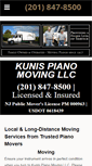 Mobile Screenshot of kunispianomoving.com